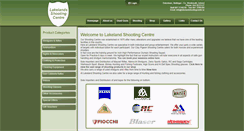 Desktop Screenshot of lakelandshootingcentre.ie