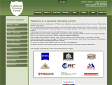 Tablet Screenshot of lakelandshootingcentre.ie